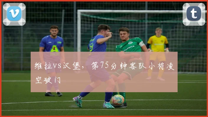 维拉vs汉堡，第75分钟客队小将凌空破门
